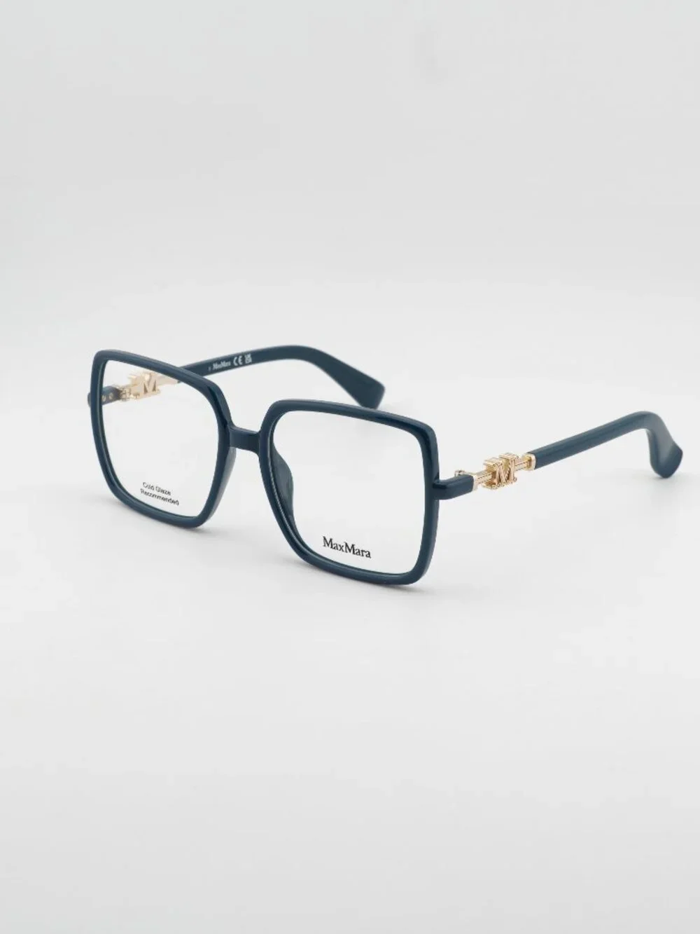 Max Mara MM5108-H 089 Eyeglasses Turquoise 55mm Square Frame